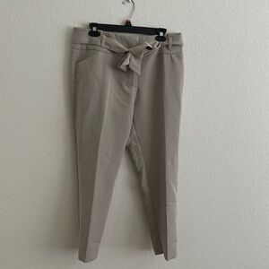 NEW Flirtatious Women’s Solid Dress Pants color Tan Cream Beige Size 15